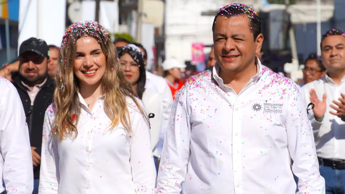 En Texmelucan participaron 12 mil personas en el desfile conmemorativo al CVX Aniversario de la Revolución Mexicana
