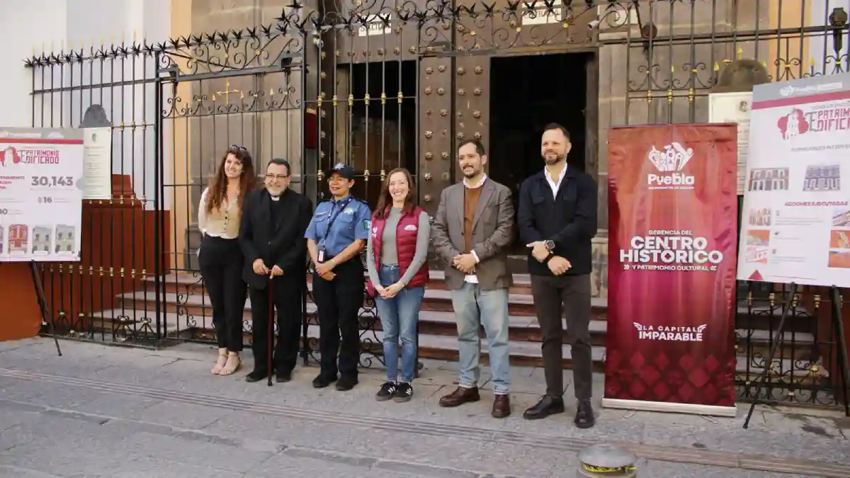 Gobierno de la Ciudad brinda mantenimiento integral a templos e inmuebles del Centro Histórico