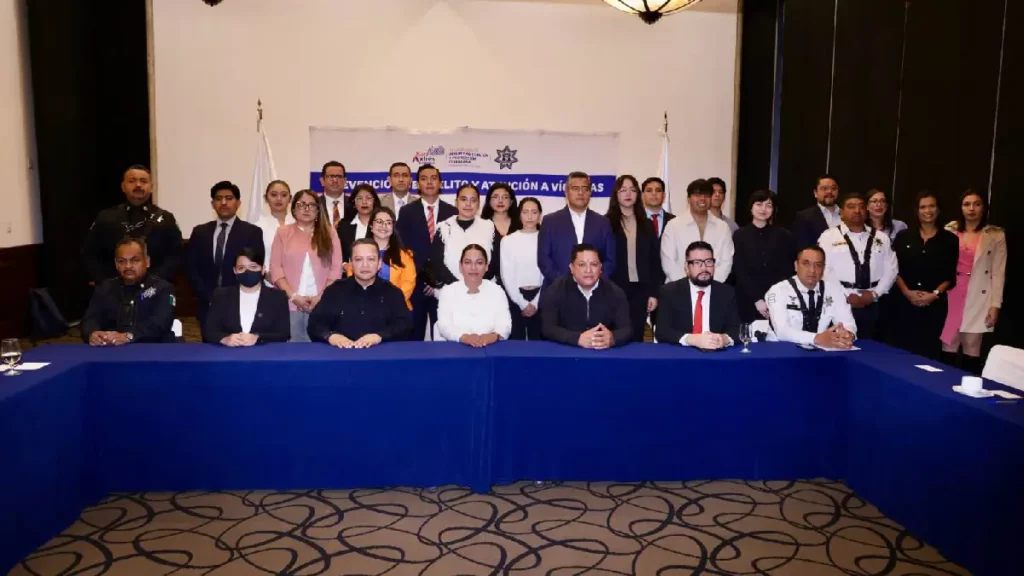 Fortalece Lupita Cuautle prevención y participación en seguridad con universidades