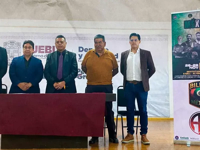 Puebla recibe a los mejores jugadores de billar del mundo con México Open 2025