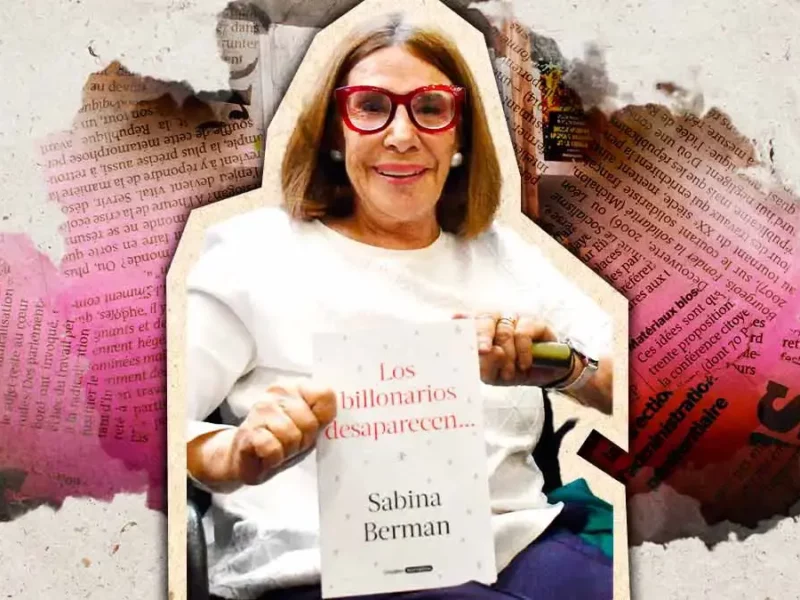 Sabina Berman presenta Los billonarios desaparecen… en Librerías BUAP