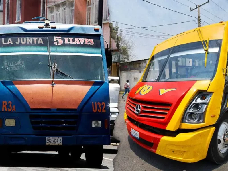 Rutas del transporte público en Puebla con más quejas de usuarios este 2025