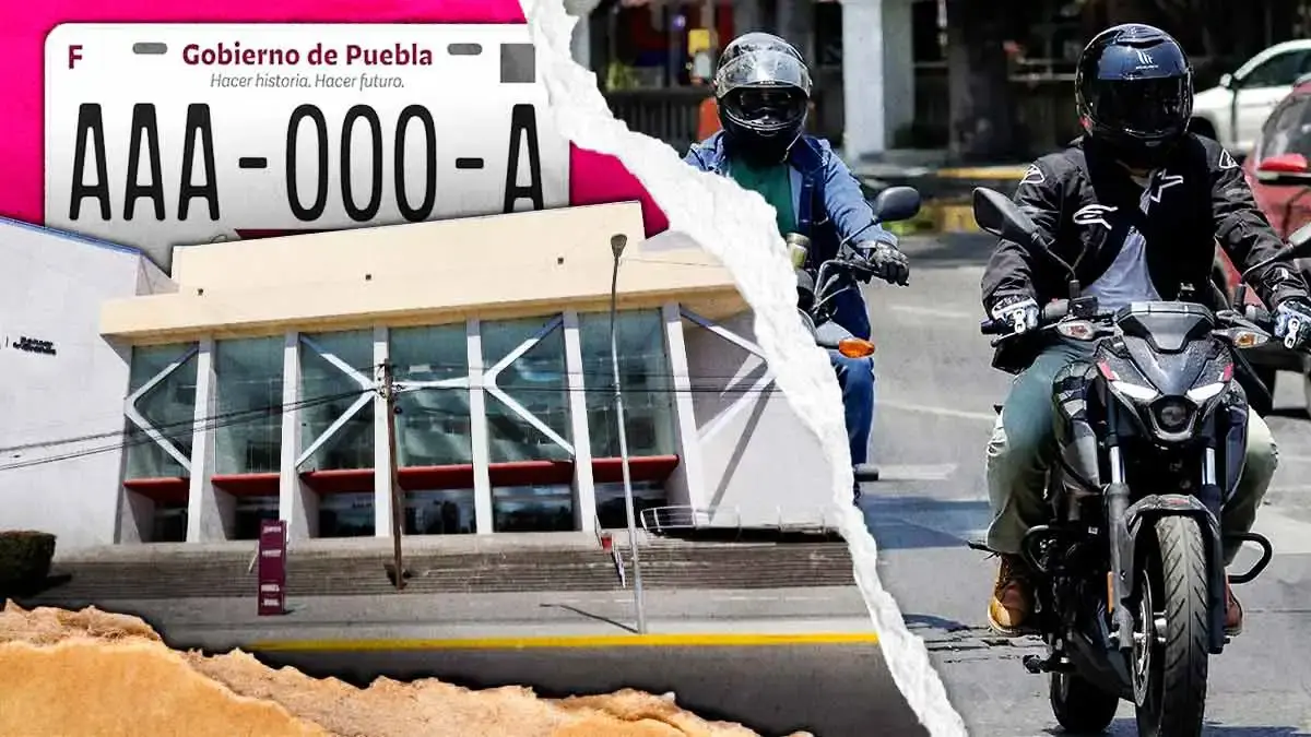 Finanzas endurece permisos y da solo cinco días para emplacar motocicletas en Puebla