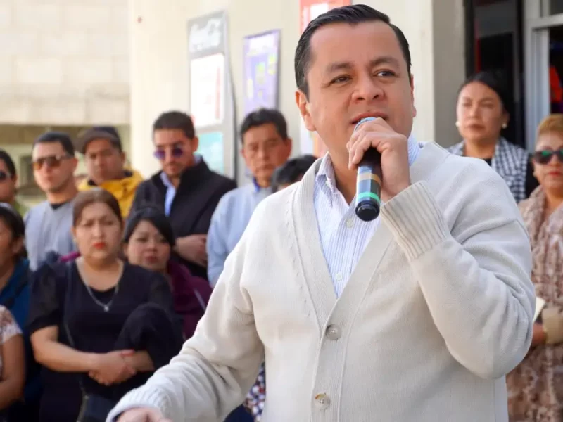 Gobierno de Texmelucan destina más de 3.9 mdp en pavimentación de calle en Tepatlaxco