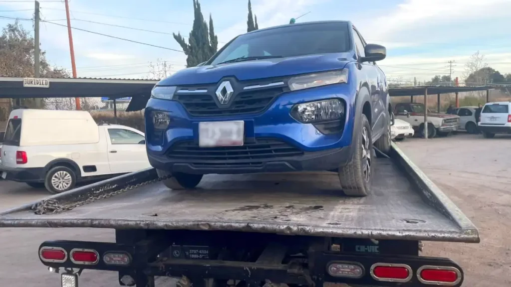 Seguridad Pública de Texmelucan recupera vehículo con reporte de robo
