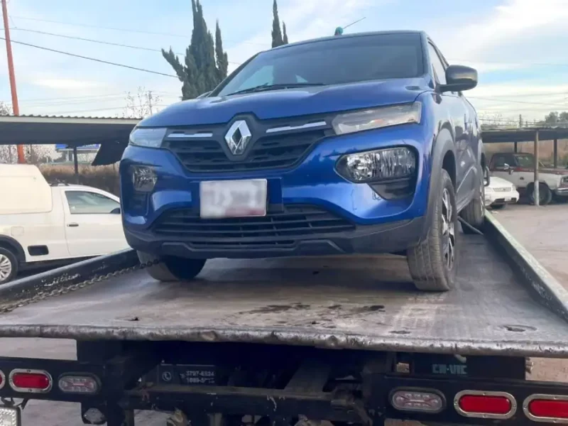 Seguridad Pública de Texmelucan recupera vehículo con reporte de robo