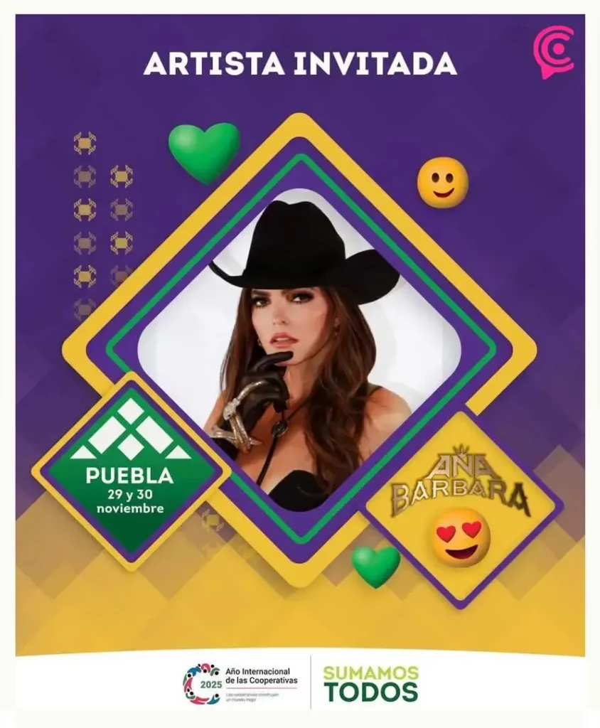 Ana Bárbara ofrecerá concierto gratis en Puebla; te decimos cuándo y dónde