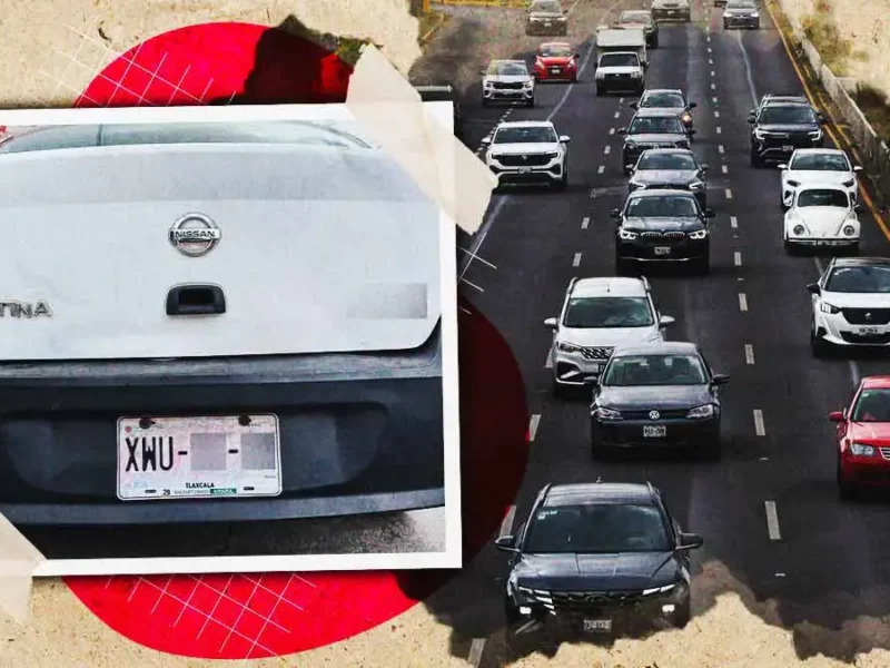 Autos con placas foráneas recibirán multas por rebasar límites en Puebla a partir de 2026
