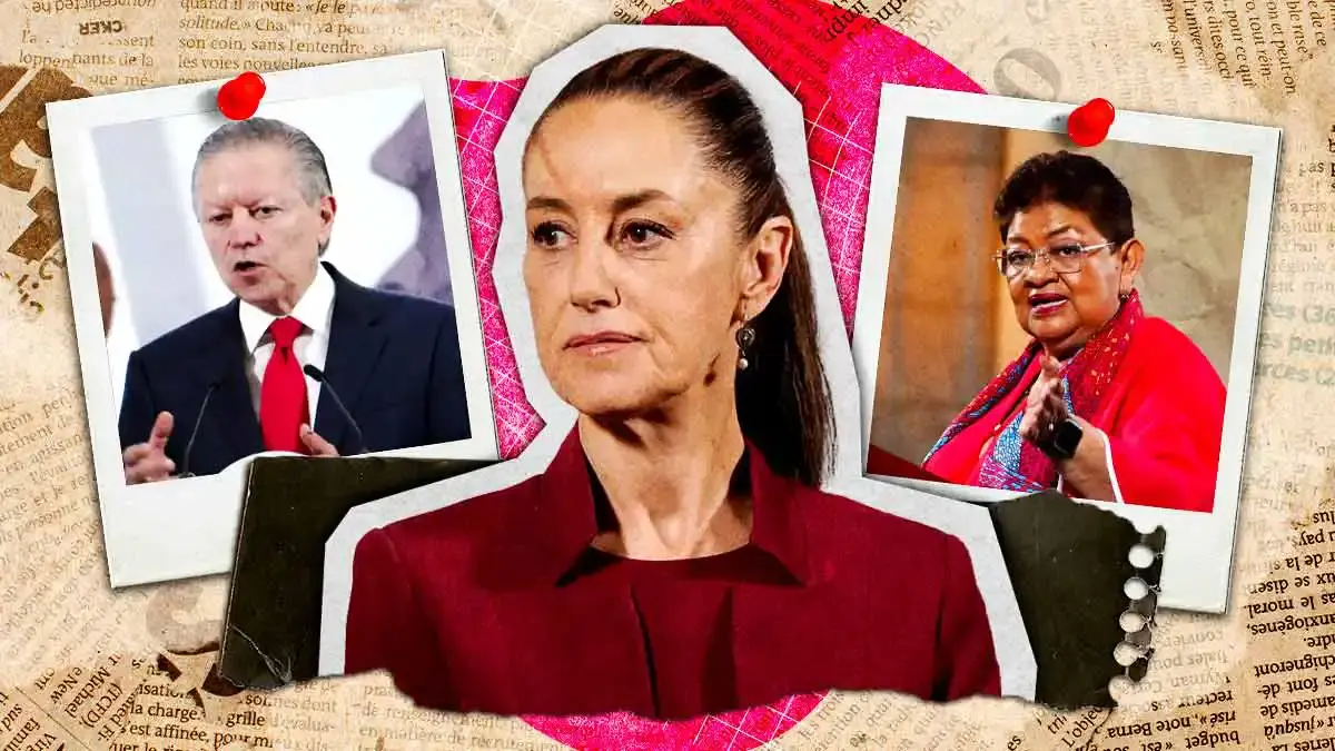 Claudia Sheinbaum considera a Zaldívar y Godoy para FGR tras posible salida de Gertz Manero