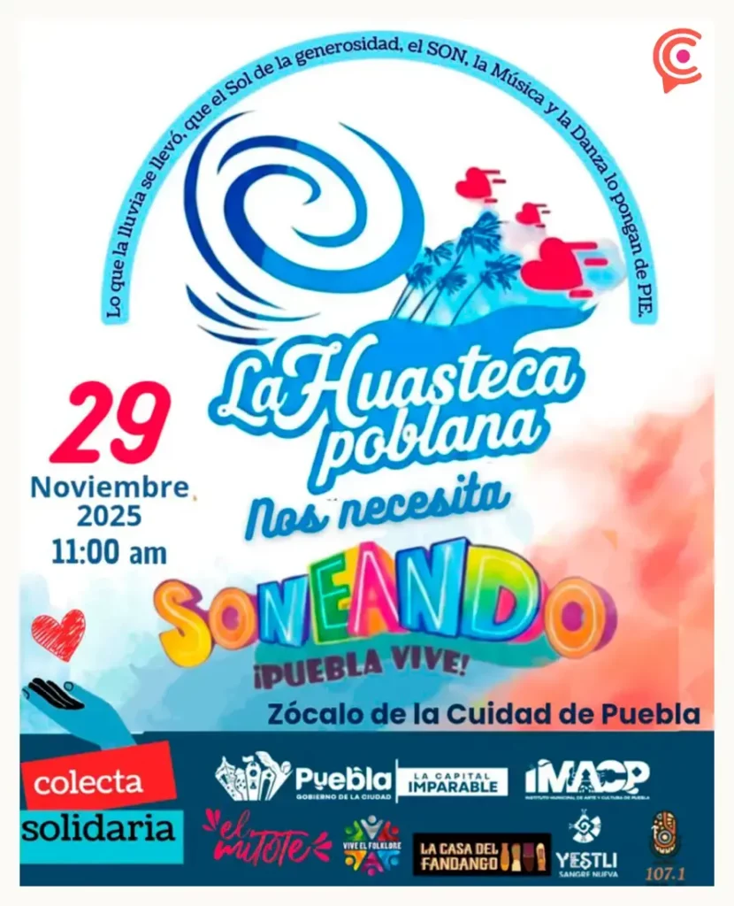 “Soneando por la Huasteca", tradición musical que ayuda a Huauchinango y Pantepec tras lluvias