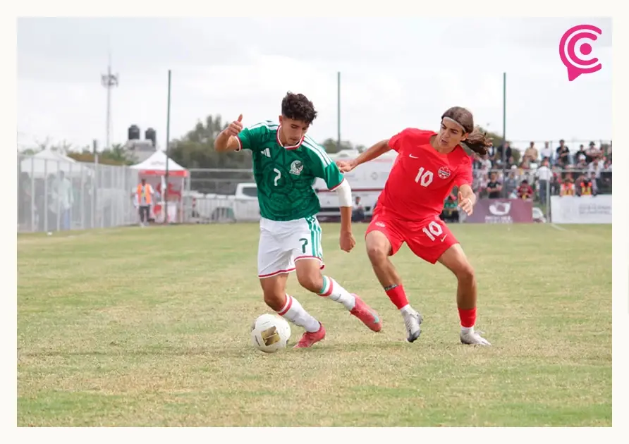México sub-16 vence 3-2 a Canadá y es campeón del Torneo Internacional Cuatro Naciones
