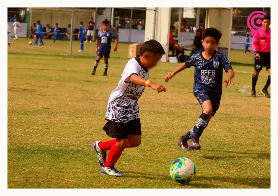 Equipos poblanos Sub-9 y Sub-11 quedan eliminados del Campeonato Nacional de Fútbol 2025