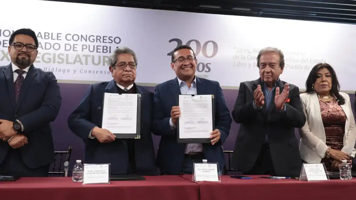Refrenda Congreso del Estado convenio de colaboración con el IAP-Puebla