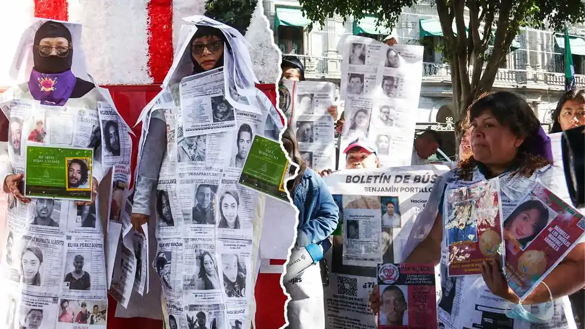 Instalan nuevamente este 2025 el Árbol de la Esperanza por los desaparecidos en Puebla