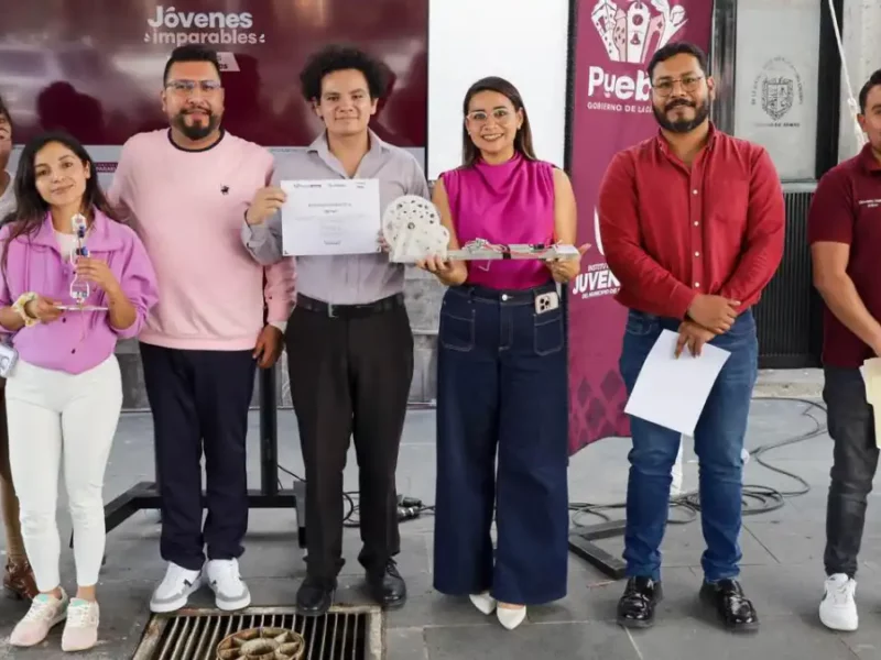 Juventud poblana demuestra su talento e innovación a través de programas del IJMP