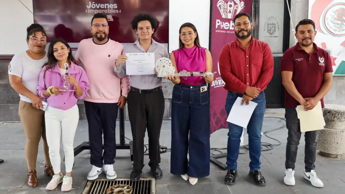 Juventud poblana demuestra su talento e innovación a través de programas del IJMP