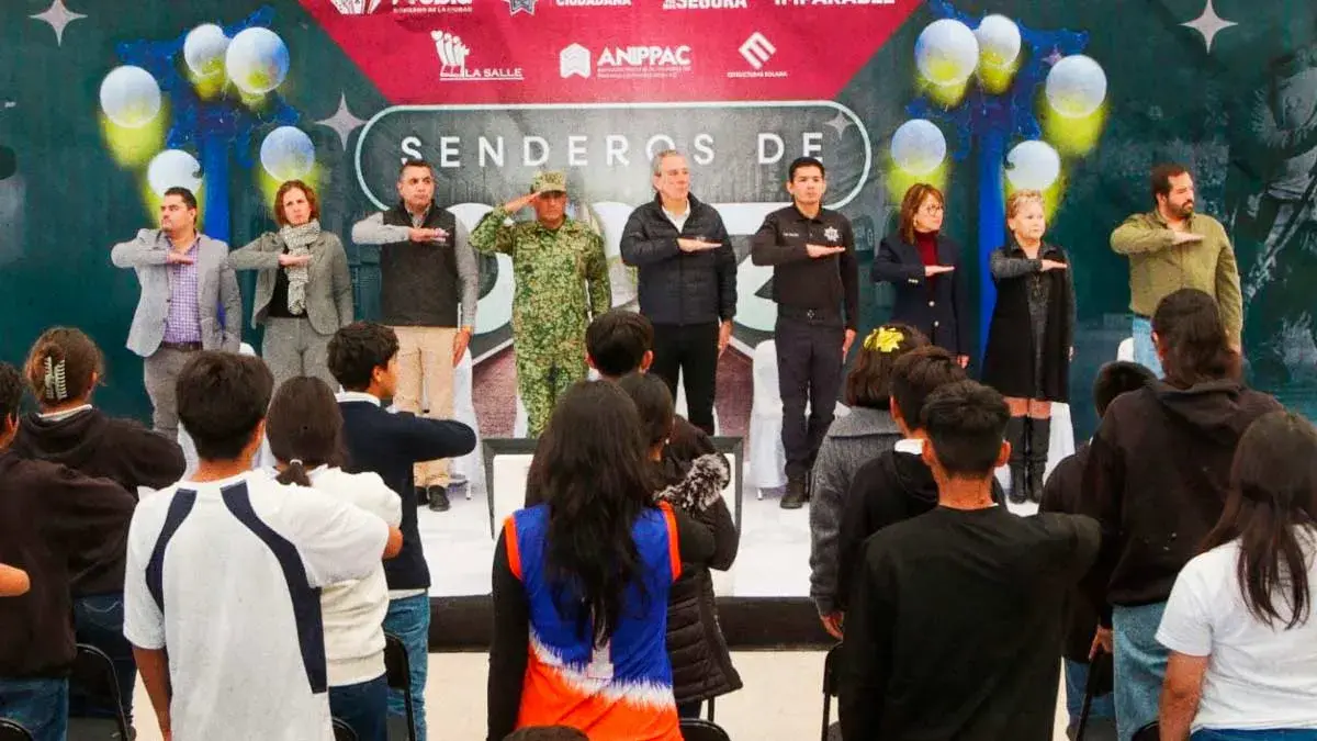 “Senderos de Paz" reduce 90% la inseguridad en Puebla capital; 800 zonas recuperadas