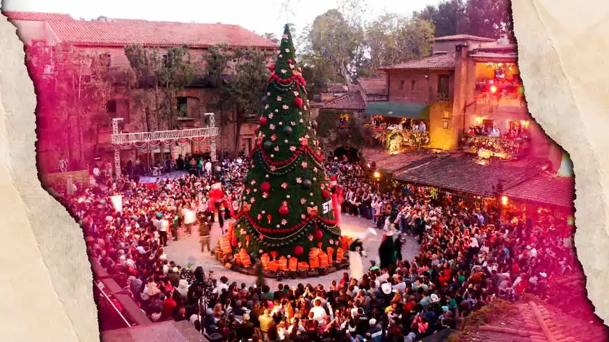 Val'Quirico da inicio a la magia navideña con el encendido de su árbol monumental