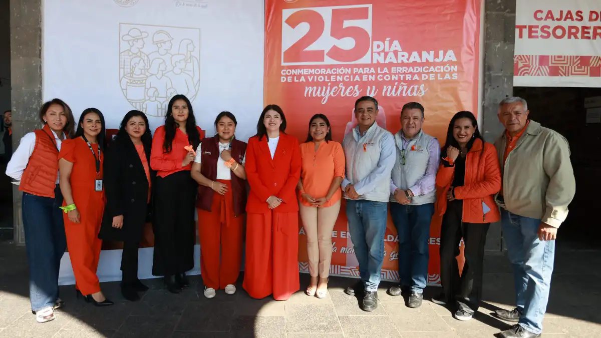 Con jornada de atención a las mujeres, Gobierno de Zacatlán conmemora el Día Naranja