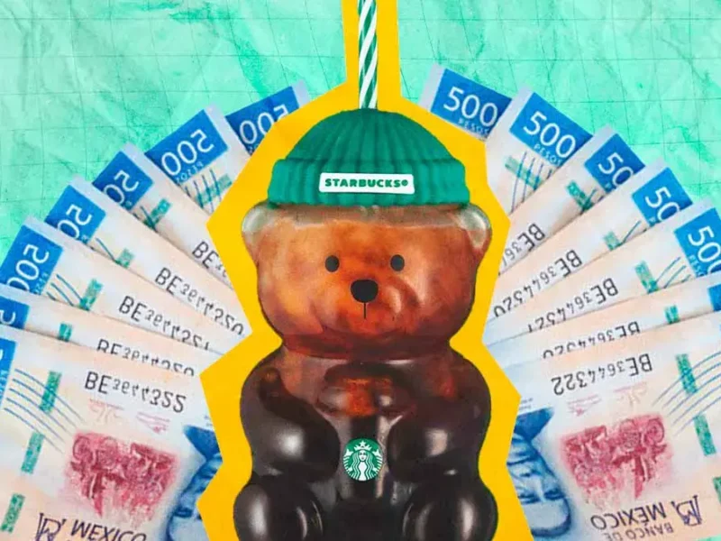 Reventa de vaso Bearista de Starbucks supera los seis mil pesos en Mercado Libre 