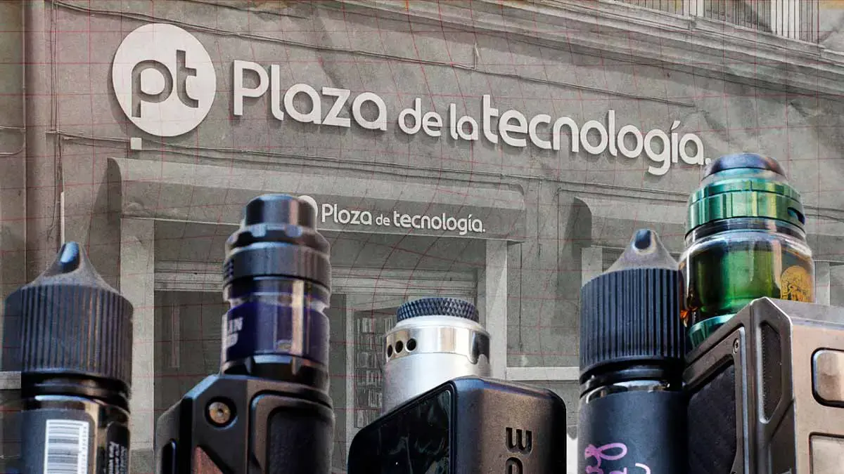 Venta ilegal de vapeadores se concentra en Plaza de la Tecnología del Centro Histórico de Puebla