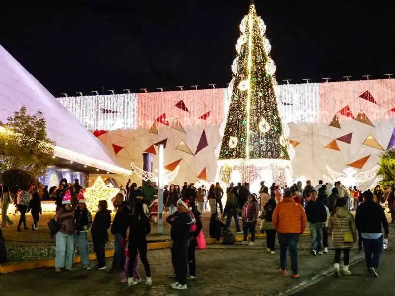 Festival Navideño 2025 en Puebla; luces, juegos y concursos gratuitos en el Centro Expositor