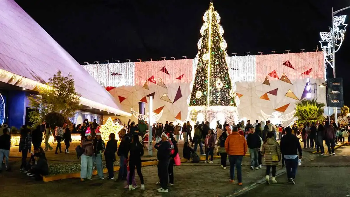 Festival Navideño 2025 en Puebla; luces, juegos y concursos gratuitos en el Centro Expositor