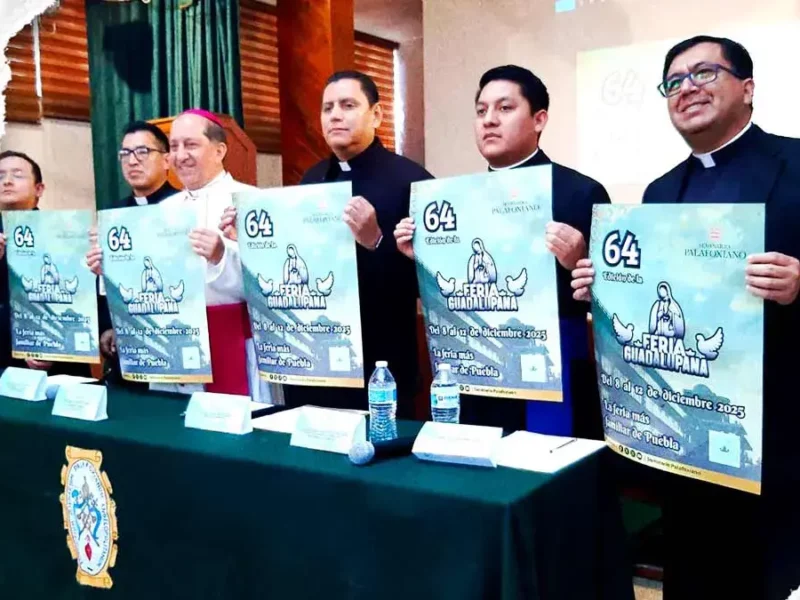 Feria Guadalupana 2025 en Puebla; música en vivo y actividades para toda la familia