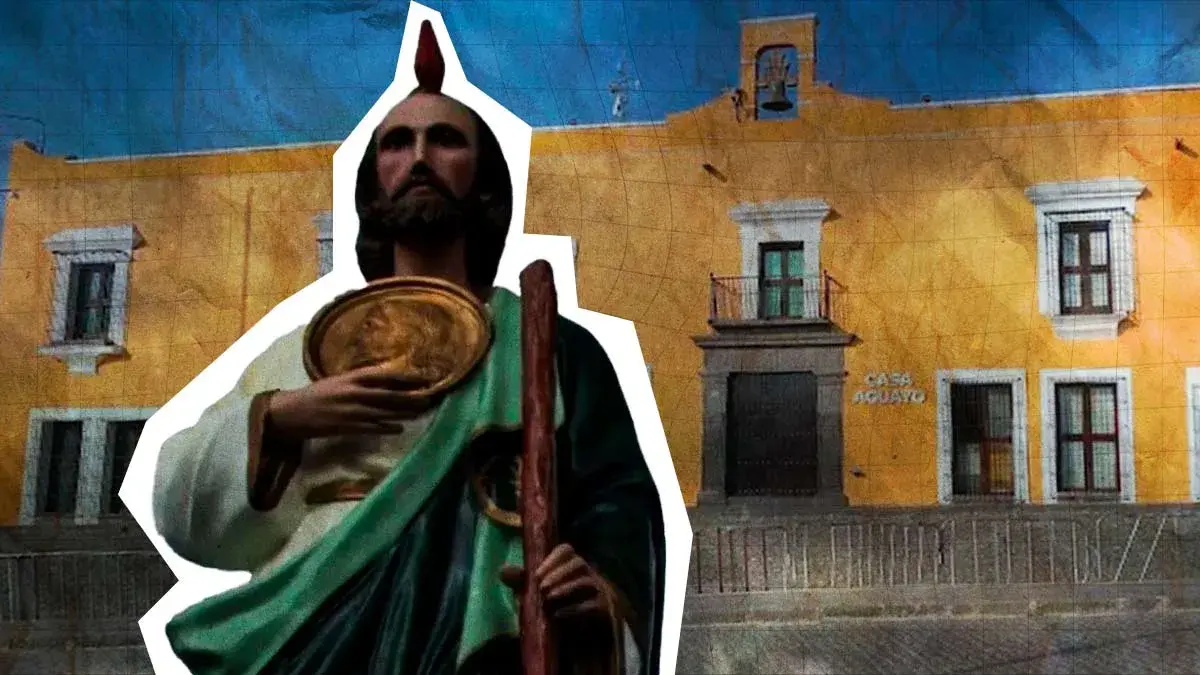 Narcomenudistas usan imágenes religiosas para exigir cobro de piso junto a Casa Aguayo en Puebla