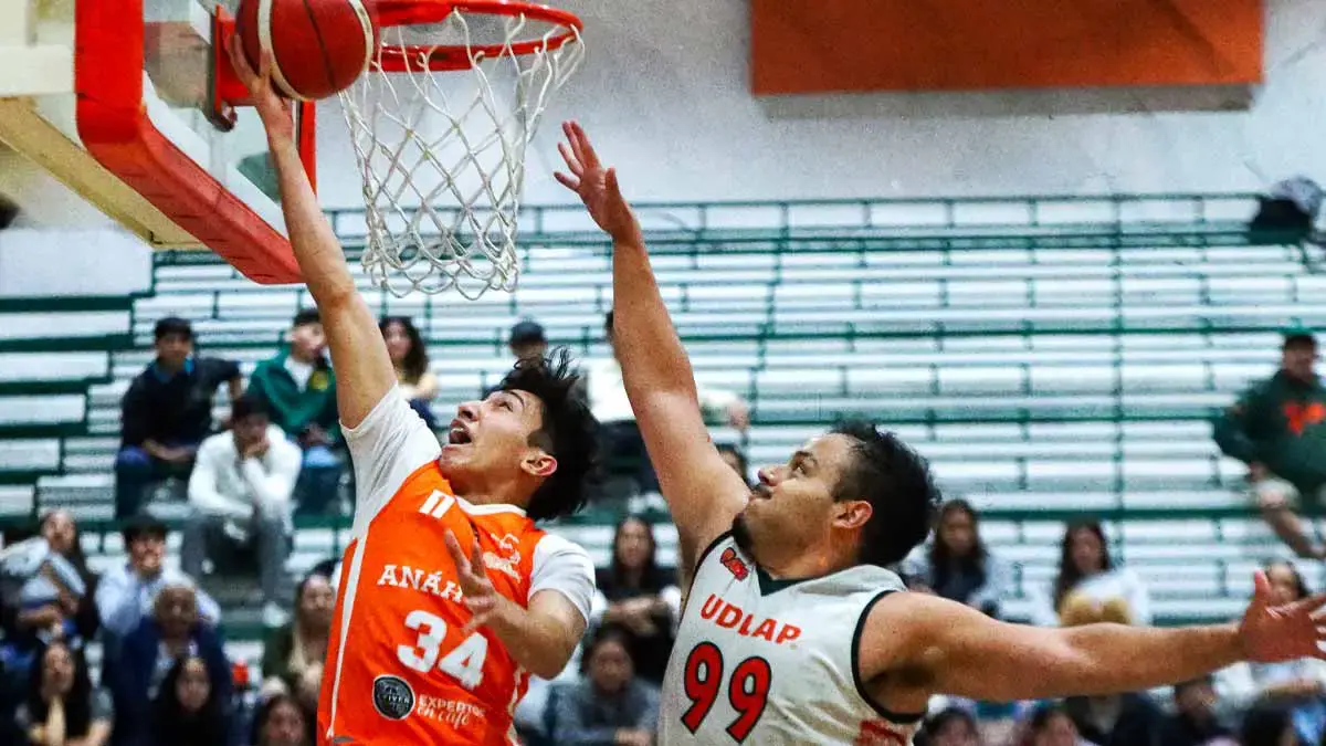Anáhuac Xalapa derrota 81-75 a Aztecas Udlap en Liga ABE Varonil