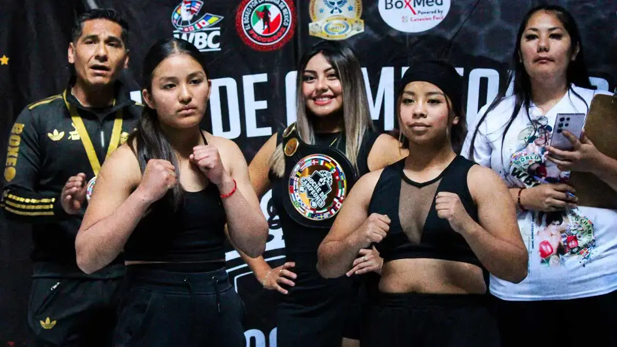 Realizan pesaje oficial previo a la función “Noche de Campeones” del 6 de diciembre