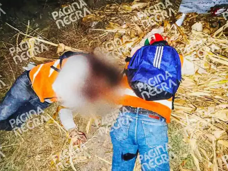 Ejecutaron a dos hermanos en Huejotzingo, Puebla; tenían un mensaje de amenaza