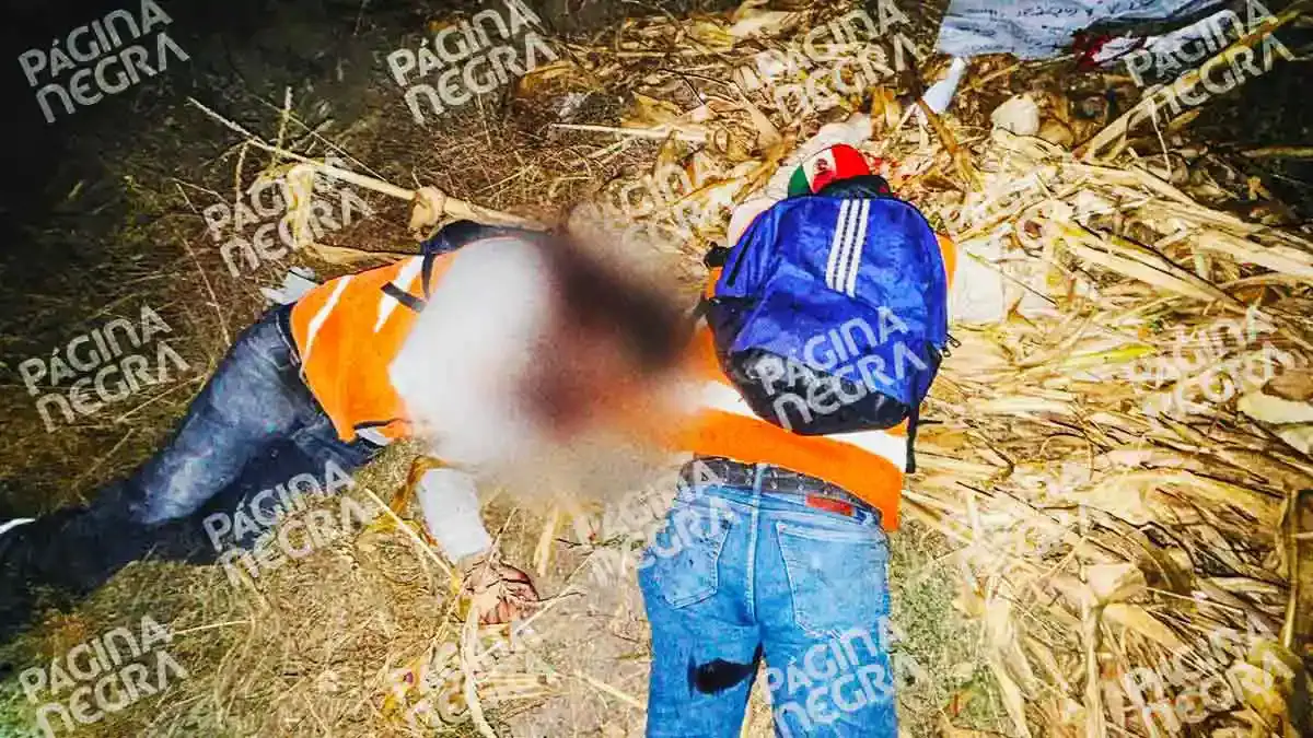 Ejecutaron a dos hermanos en Huejotzingo, Puebla; tenían un mensaje de amenaza