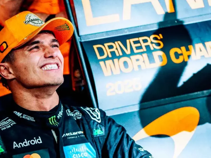 Lando Norris se convierte en el nuevo campeón mundial de la Fórmula 1