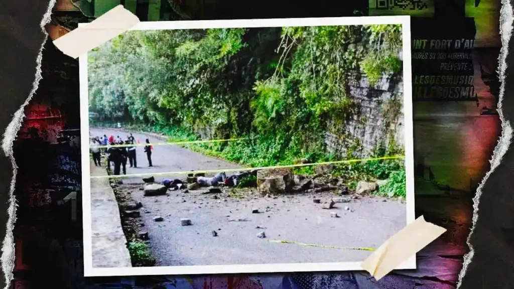Mujer murió tras impacto por derrumbe de piedras en Jonotla, Puebla