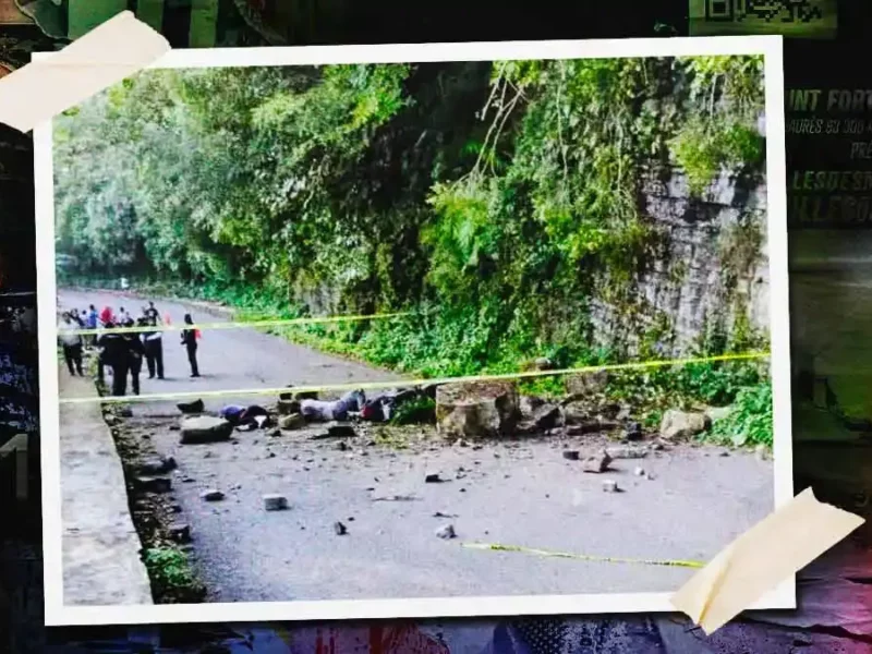 Mujer murió tras impacto por derrumbe de piedras en Jonotla, Puebla