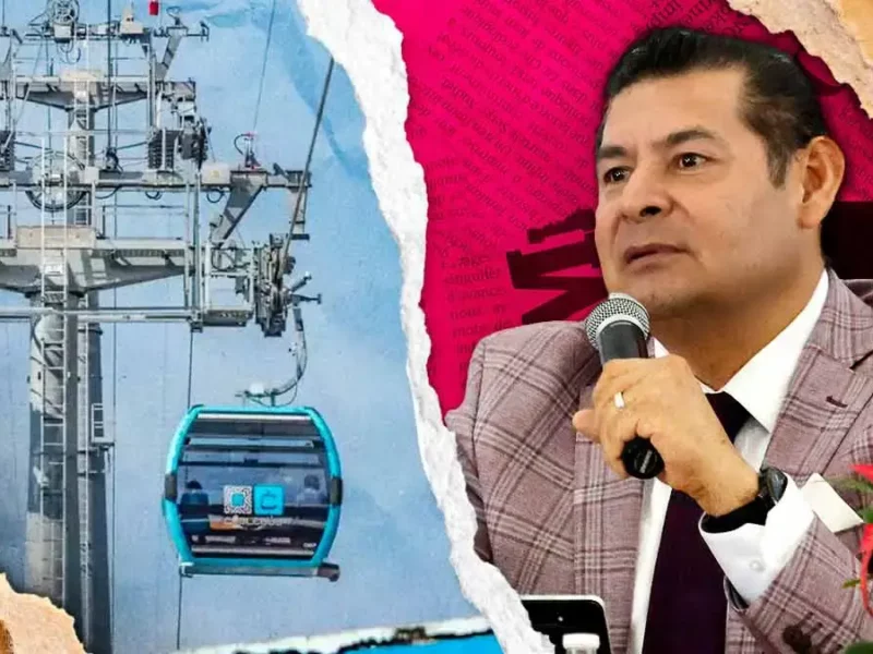 Alejandro Armenta anuncia inversión de seis mil mdp en cablebús de Puebla