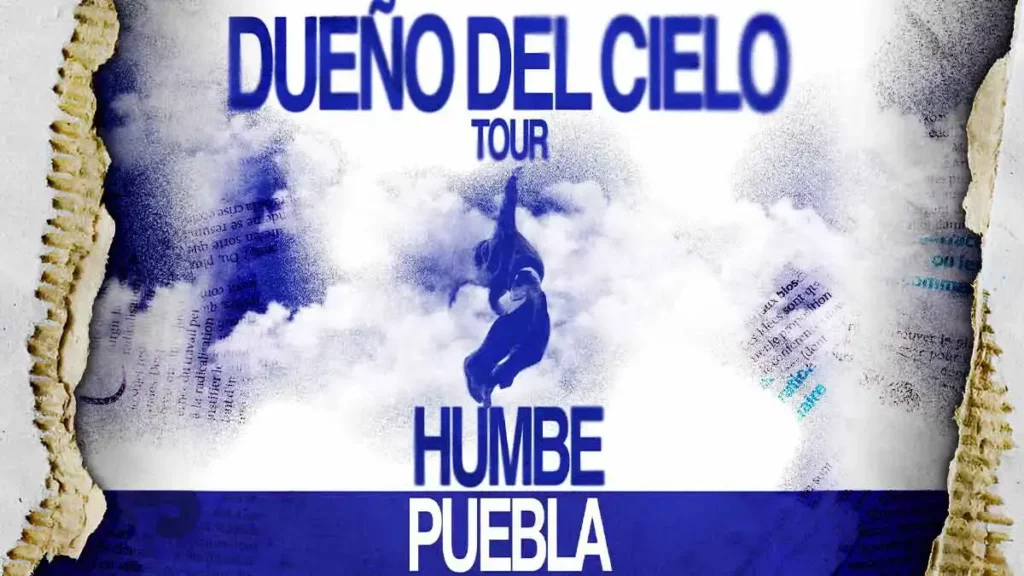 Tour “Dueño del Cielo” de Humbe llegará a Puebla en mayo 2026