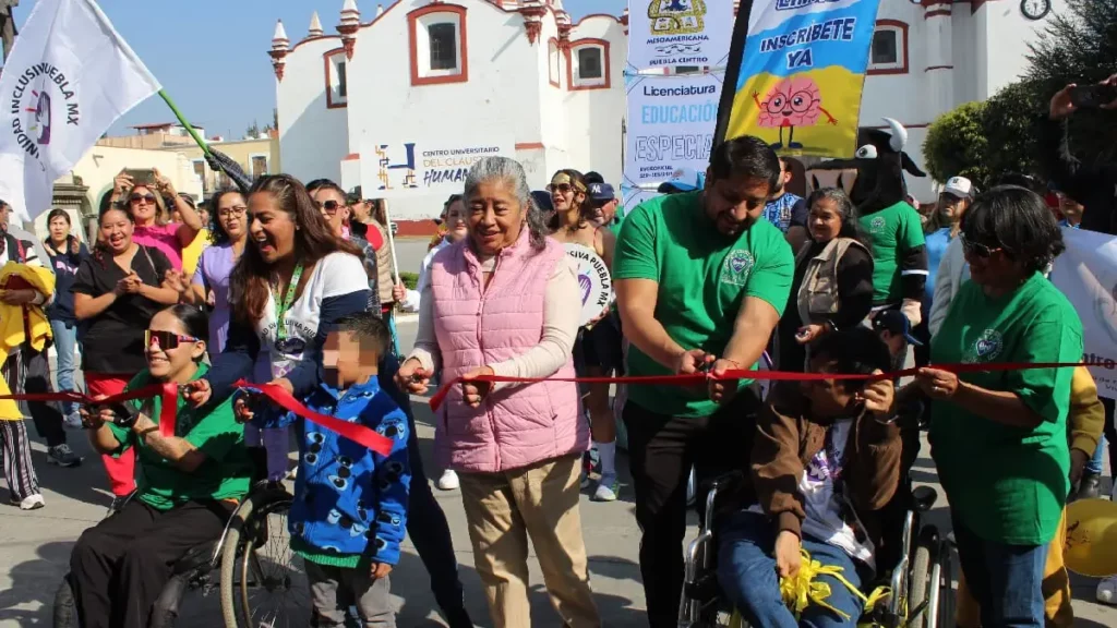 San Pedro Cholula refrenda su compromiso con la inclusión en la caminata “Paso a Pasito” y la Expo Inclusiva