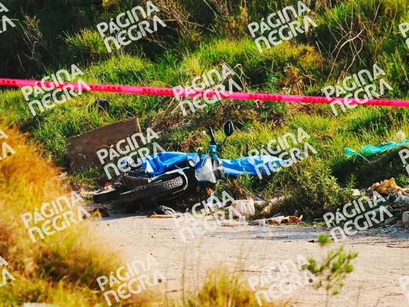 Motociclista asesinado a balazos en San Pablo Xochimehuacan, Puebla