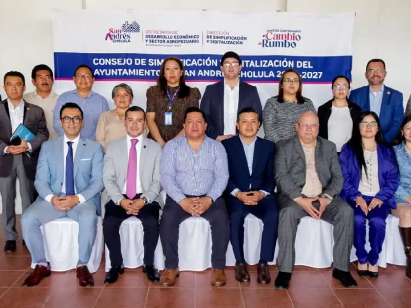 Presenta San Andrés Cholula Ventanilla Digital de Inversiones y moderniza estructura regulatoria