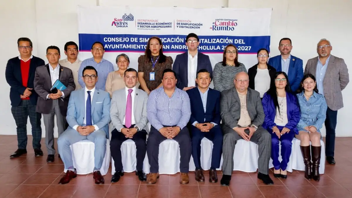 Presenta San Andrés Cholula Ventanilla Digital de Inversiones y moderniza estructura regulatoria