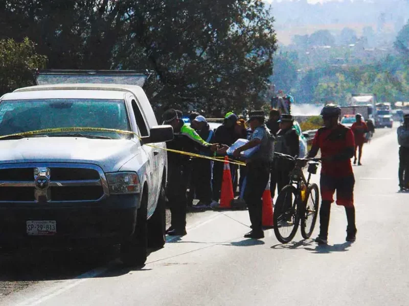 Atropellan a peregrinos en autopista México-Puebla, iban a la Basílica de Guadalupe; fallece adolescente de Oriental