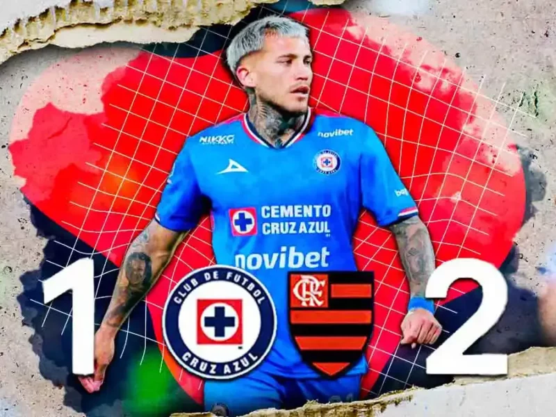 Cruz Azul es eliminado de la Copa Intercontinental tras caer 2-1 ante Flamengo