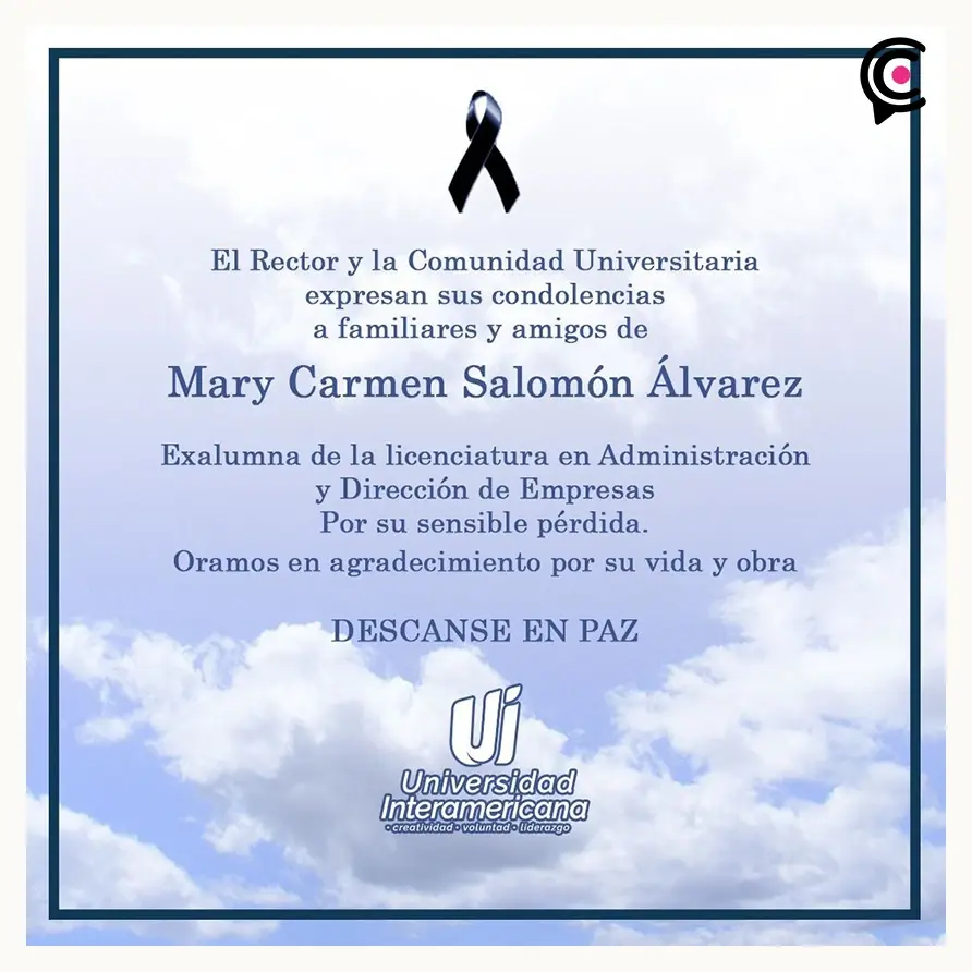 Mary Carmen Salomón, exalumna de Universidad Interamericana, la víctima de choque múltiple en Vía San Ángel