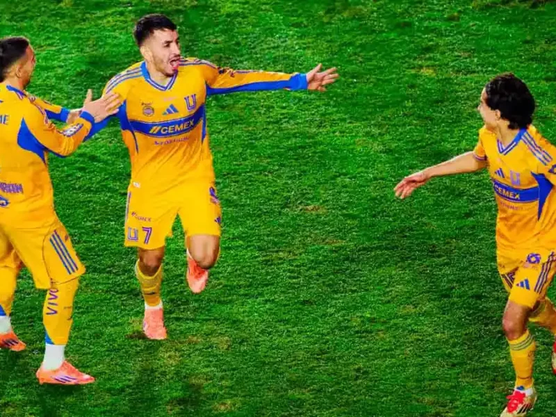 Tigres vence 1-0 a Toluca en la final de ida del Apertura 2025 