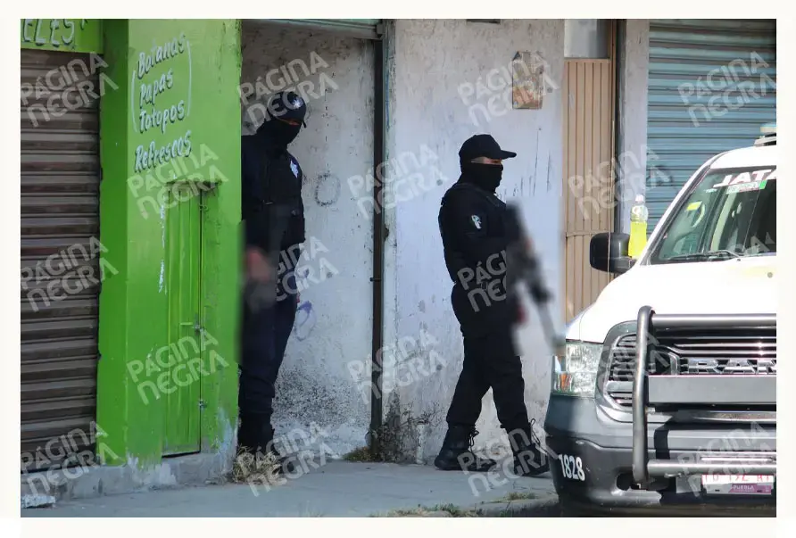 Detienen a dos presuntos extorsionadores de la Familia Michoacana en el Mercado Morelos, Puebla