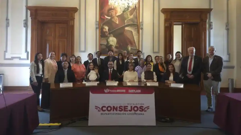 Instalan Consejo de Participación Ciudadana de Seguridad Pública en el Municipio de Puebla