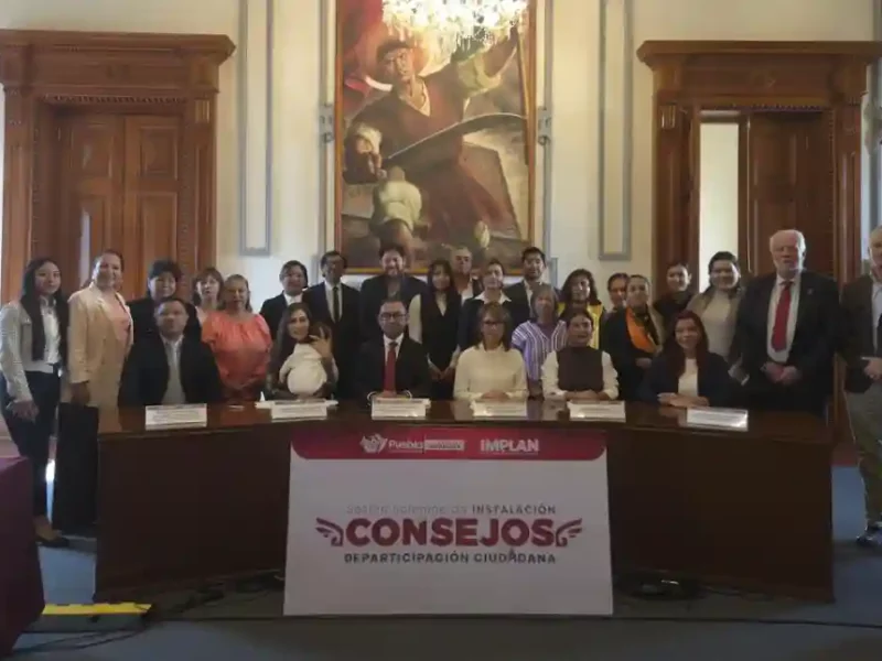 Instalan Consejo de Participación Ciudadana de Seguridad Pública en el Municipio de Puebla