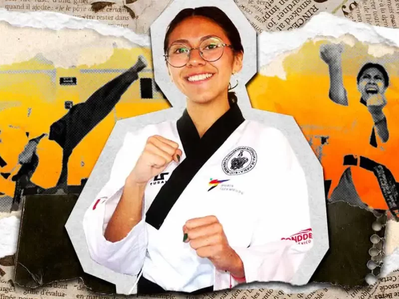 Jatzidi Oliveros, atleta de la BUAP conquista medallas de bronce en competencia internacional de taekwondo  